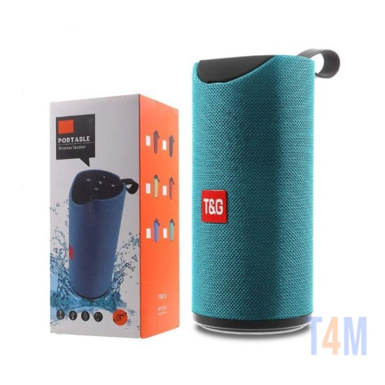 T&G PORTABLE SPEAKER TG-113 AUX/USB/MEMORY CARD 3D 10W GREEN